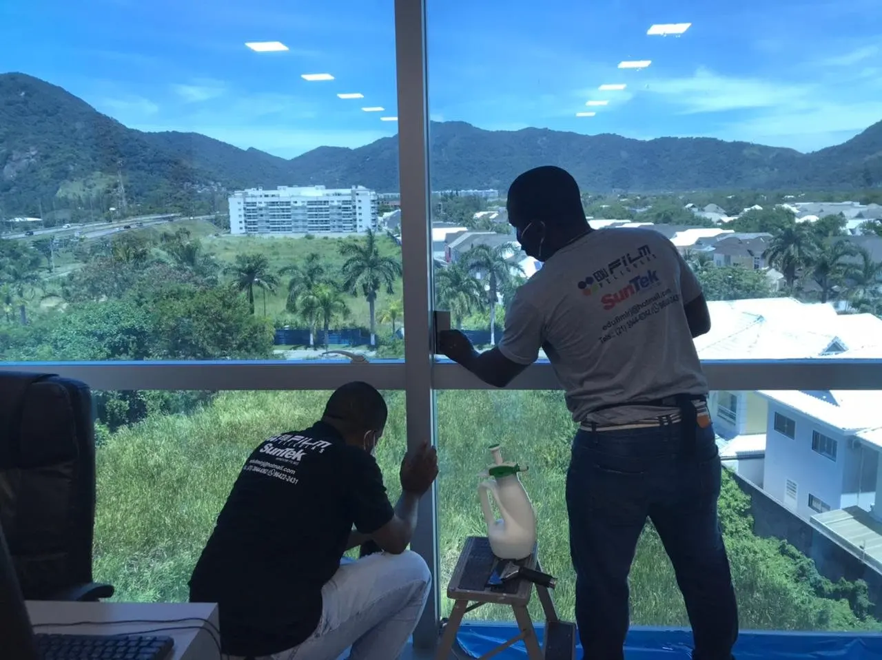 Insulfilm residencial aplicado em janela