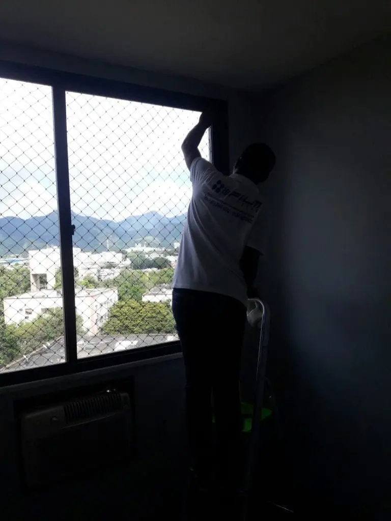 Película residencial trazendo privacidade
